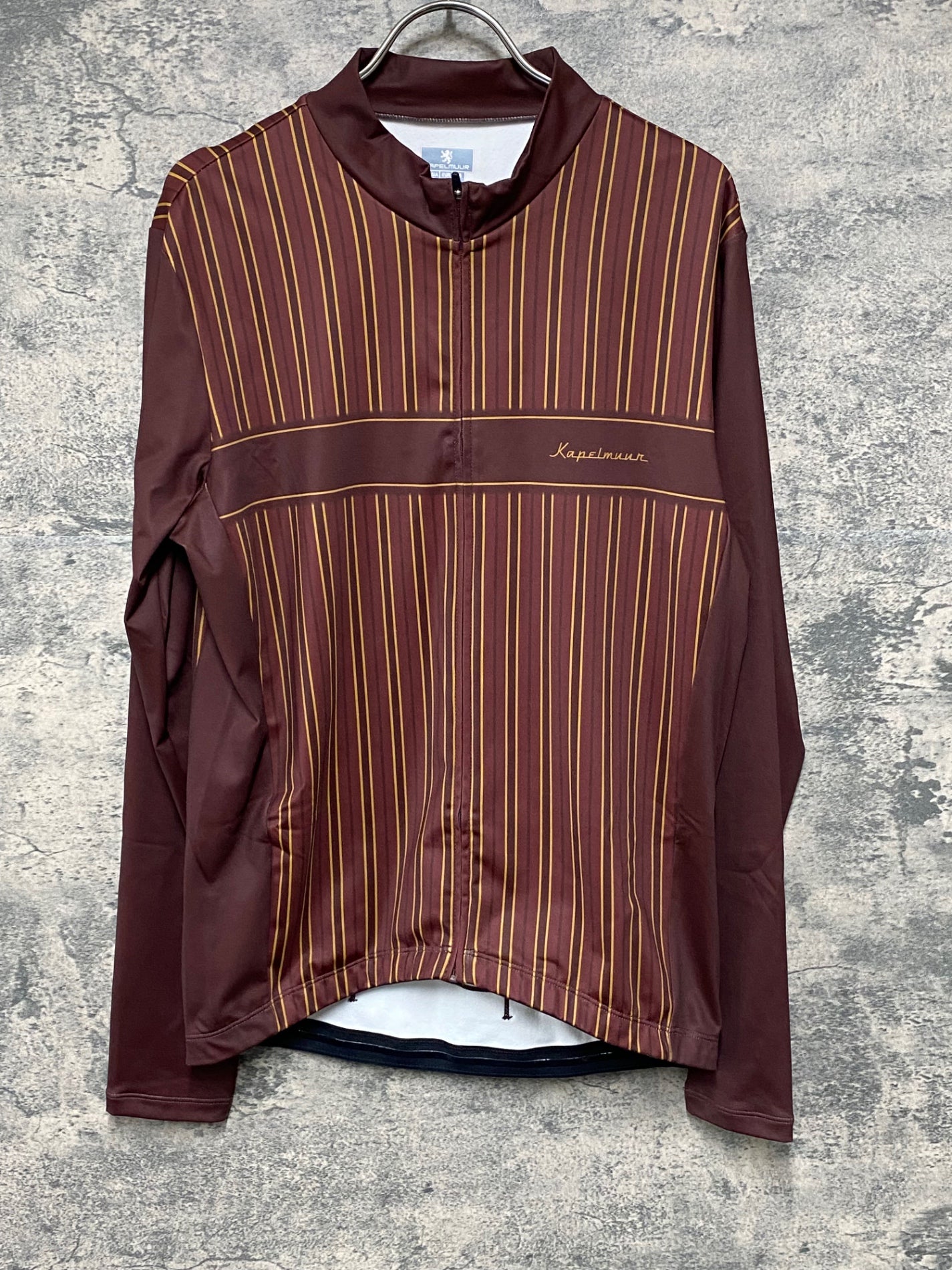 JW564 カペルミュール KAPELMUUR 長袖 サイクルジャージ 朱色 XLサイズ