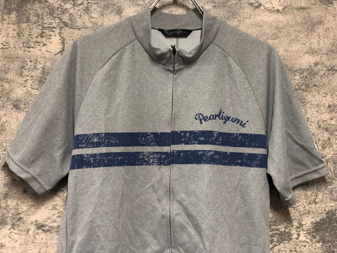 KL258 パールイズミ PEARL iZUMi 半袖 サイクルジャージ グレー L