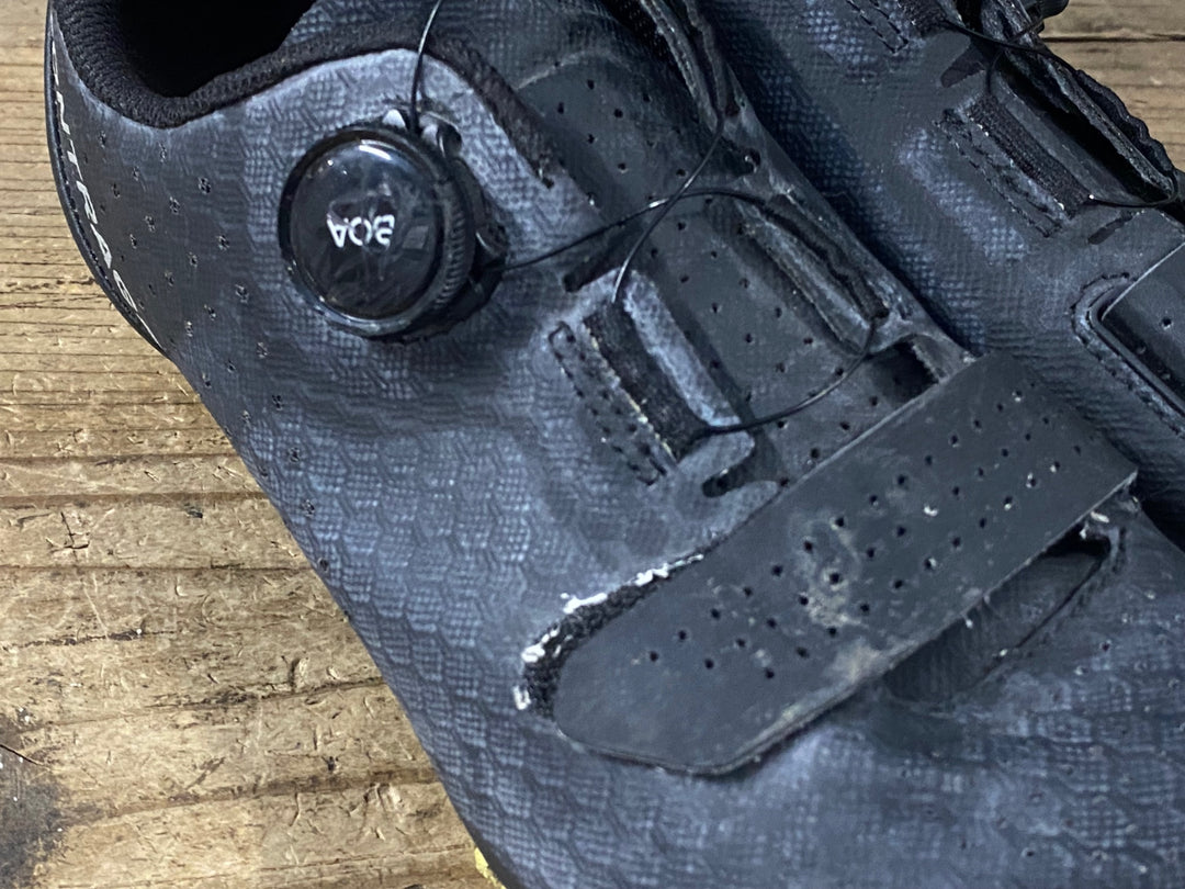 KF019 ボントレガー BONTRAGER Circuit Road Shoe ビンディングシューズ SPD-SL EU42 黒