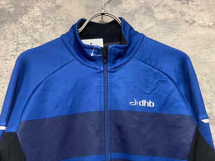 KF175 dhb 長袖 サイクルジャケット ネイビー 裏起毛 S