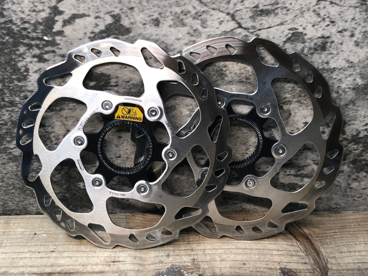JP449 シマノ SHIMANO SM-RT70-S ディスクローター Φ160 1.7mm 前後セット