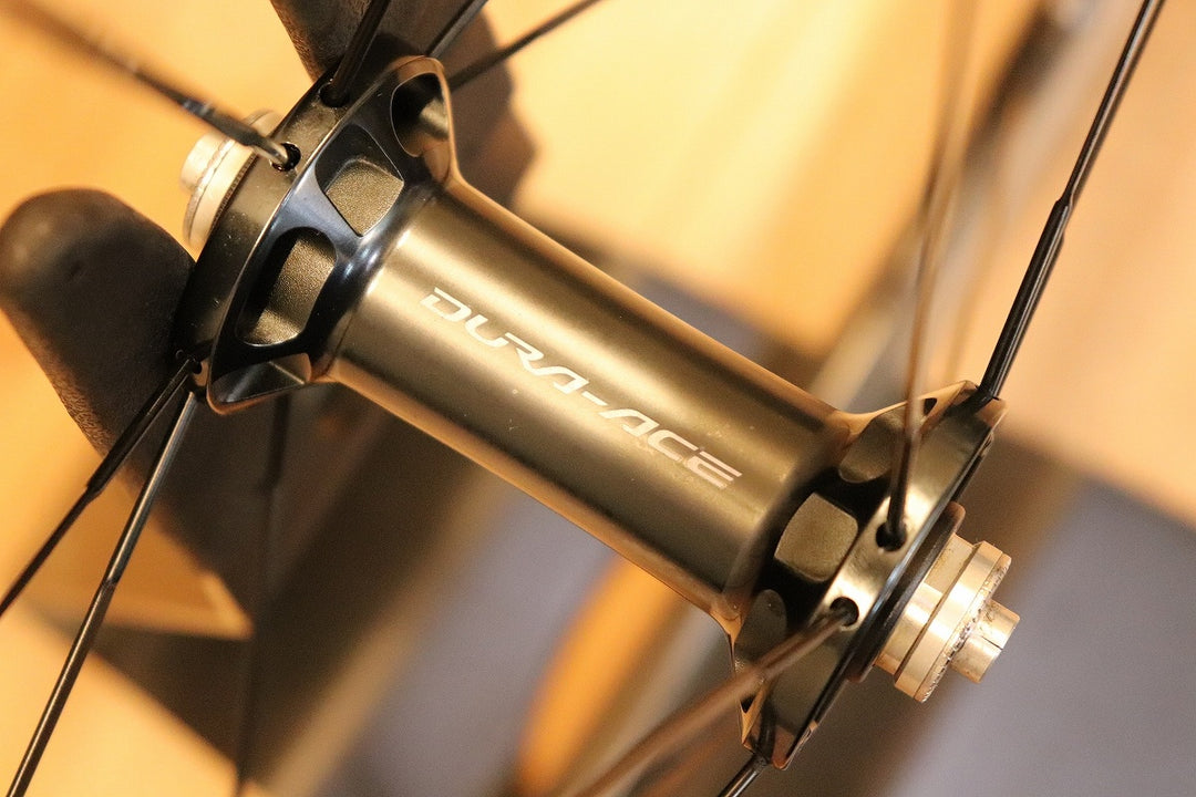 シマノ SHIMANO デュラエース DURA-ACE WH-9000 C35 CL アルミ/カーボン クリンチャー ホイールセット シマノ 11S/12S ナローリム 15C 【芦屋店】