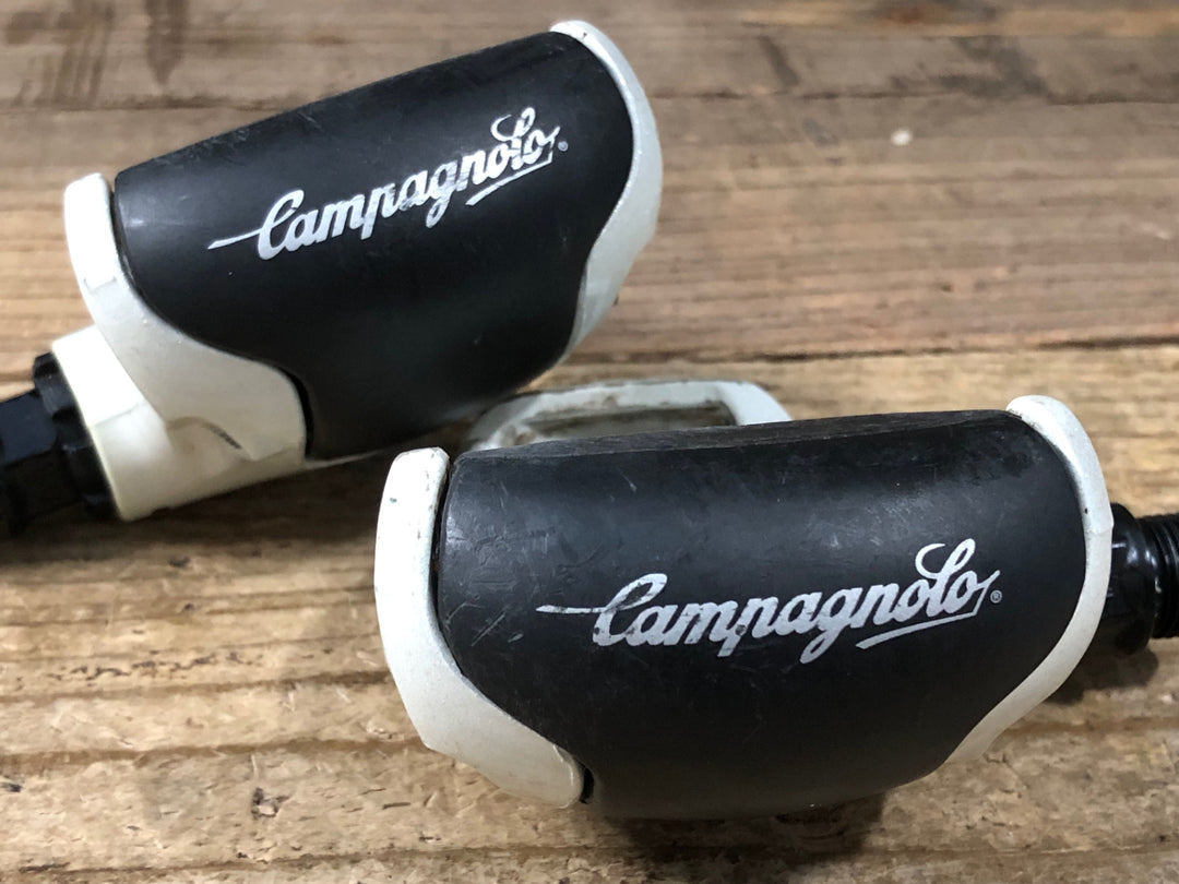KP587 カンパニョーロ Campagnolo ビンディングペダル 白 LOOK互換