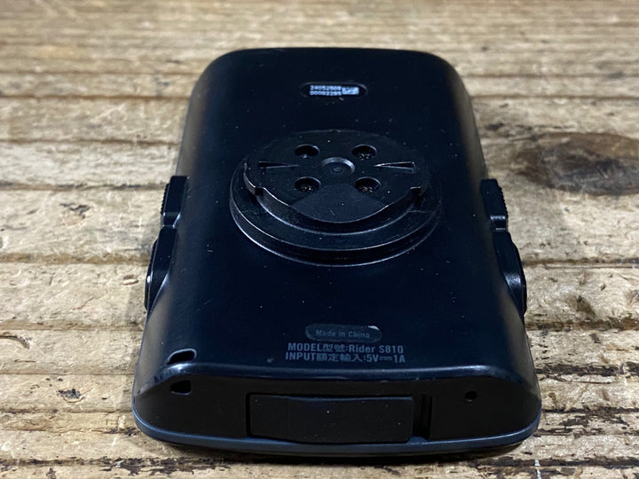 KF702 ブライトン bryton Rider S810 サイクルコンピューター 黒 動作確認済