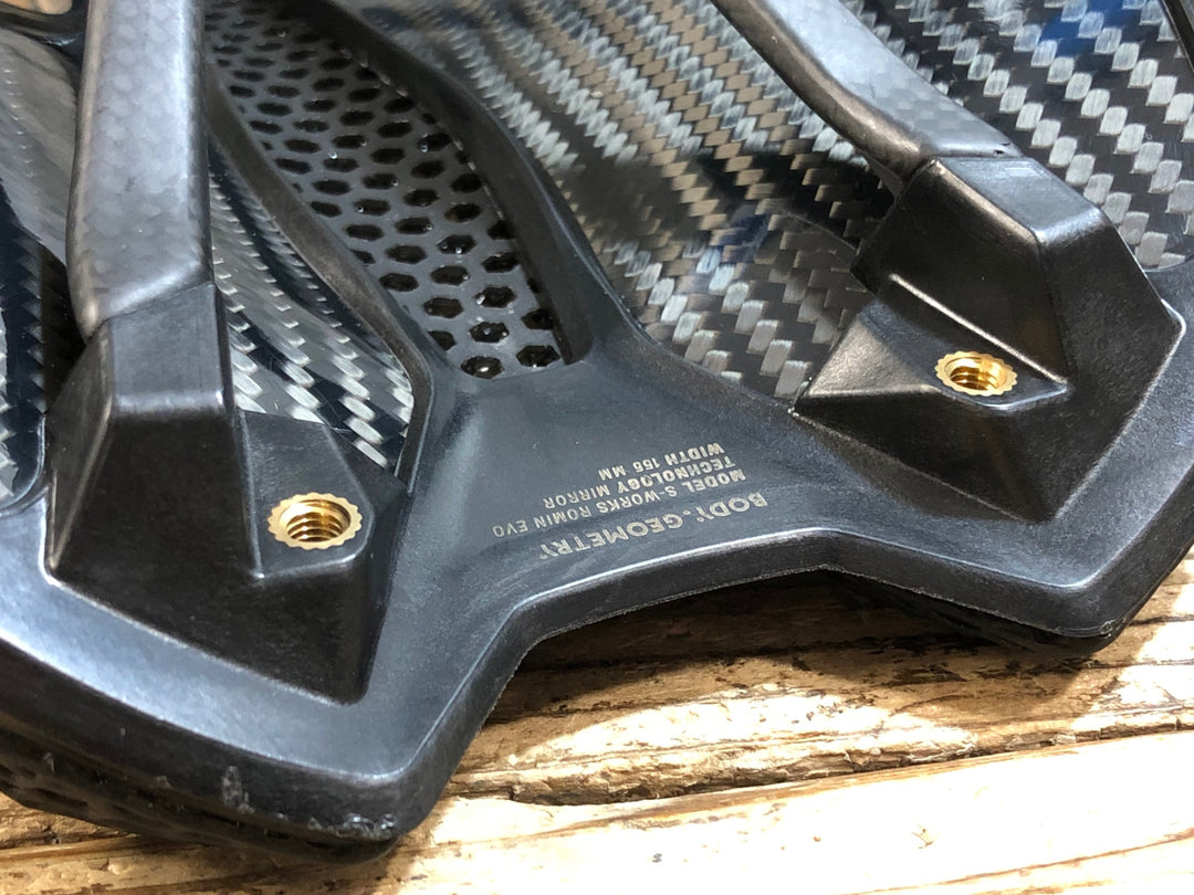 KK330 スペシャライズド SPECIALIZED S-WORKS ROMIN EVO MIRROR サドル 155mm カーボンレール