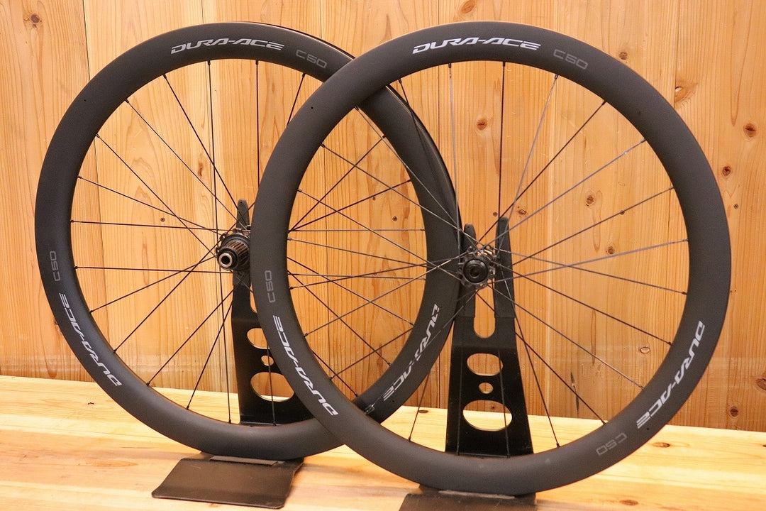 シマノ SHIMANO デュラエース DURA-ACE WH-R9270 C50 TL カーボン チューブレスレディ シマノ 12S ホイールセット 【芦屋店】