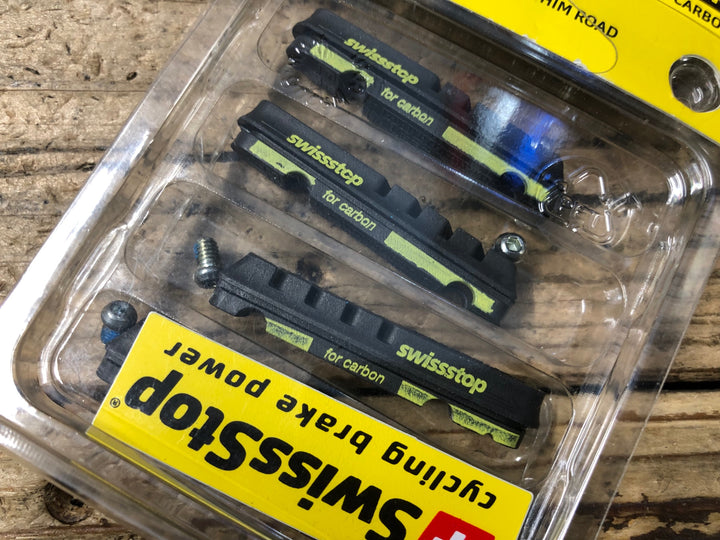KG881 スイスストップ SwissStop Flash EVO BLACK PRINCE FOR CARBON RIMS ブレーキパッド SRAM SHIMANO用