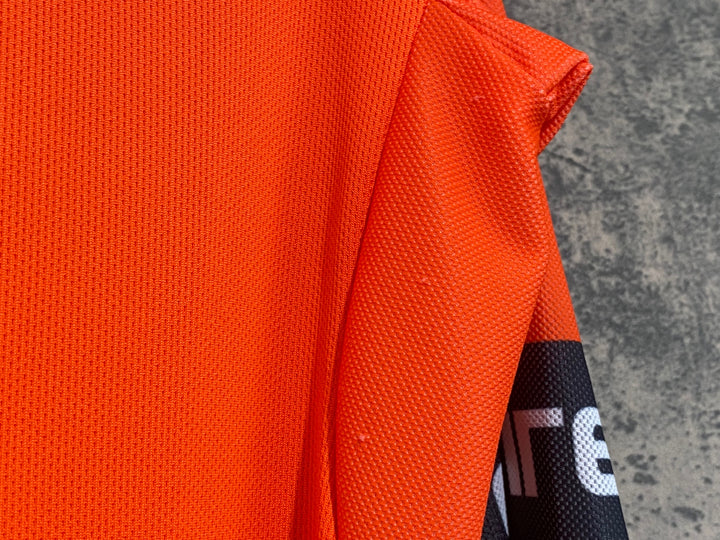 KG570 カステリ CASTELLI 半袖 サイクルジャージ オレンジ L