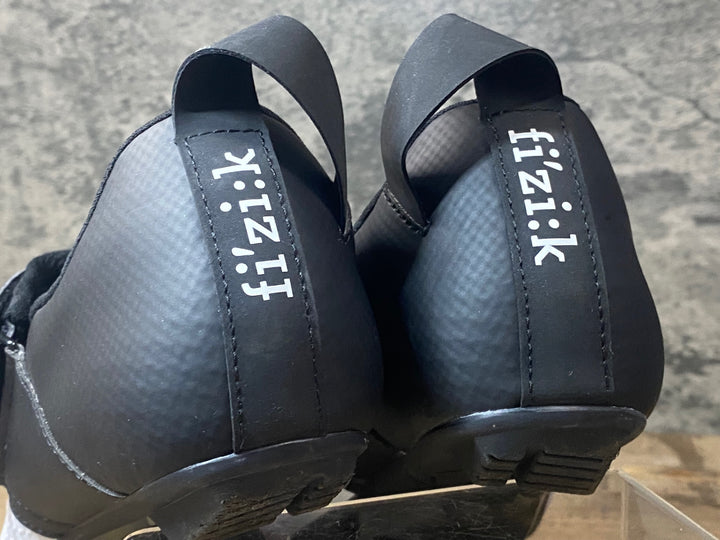 JU380 フィジーク FIZIK TRANSIRO HYDRA ビンディングシューズ EU40 白黒