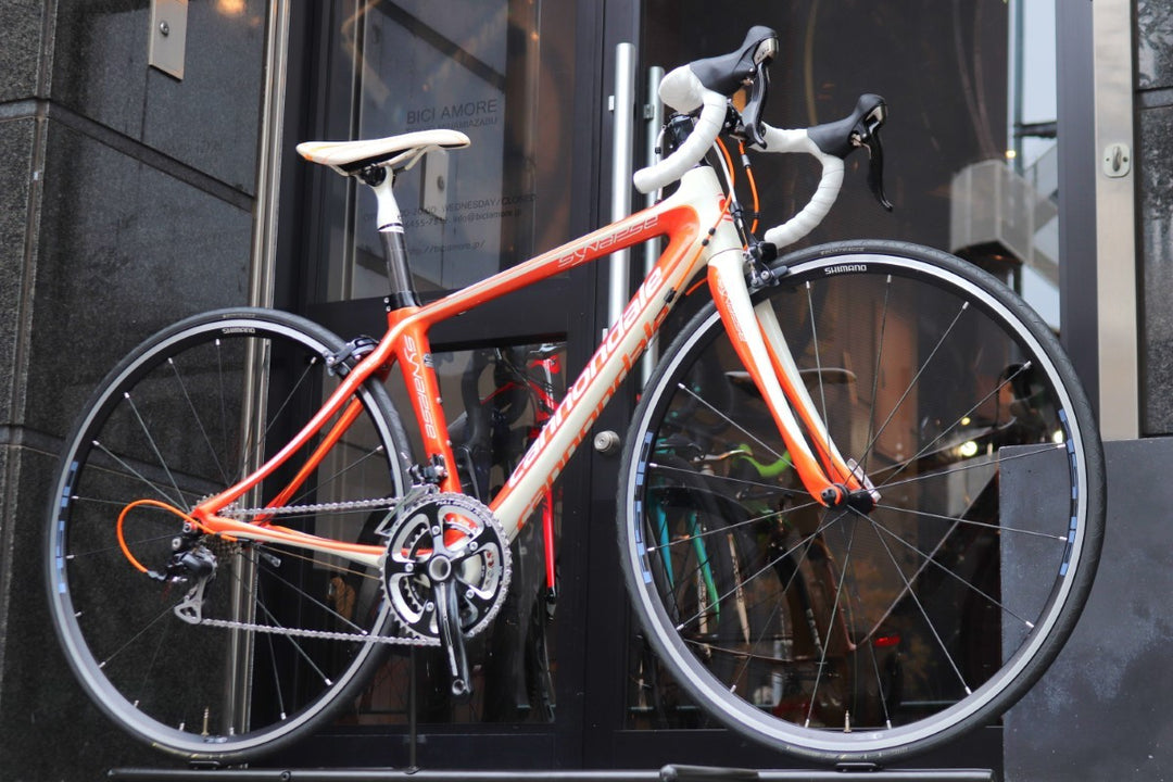 キャノンデール CANNONDALE シナプス SYNAPSE CARBON WOMEN'S 2011モデル 44サイズ 105 5700 10S カーボン ロードバイク 【東京南麻布店】