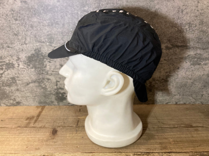 JQ727 Q36.5 RAIN CAP サイクルキャップ 黒 ワンサイズ