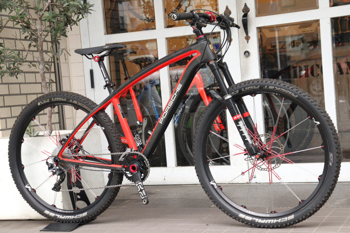 ポルシェ バイク PORSCHE BIKE RX 2016モデル Sサイズ シマノ XT M785 MIX 10S カーボン MTB マウンテンバイク 【横浜店】