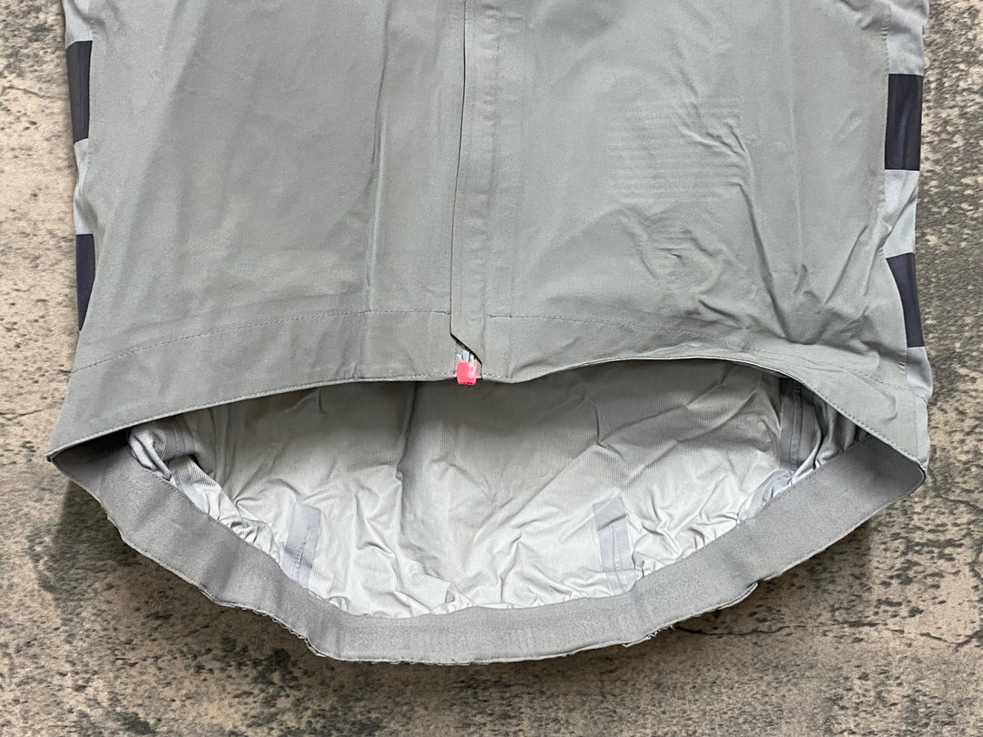 JW051 ラファ Rapha RCC PRO TEAM RAIN GILET サイクルベスト ジレ グレー M