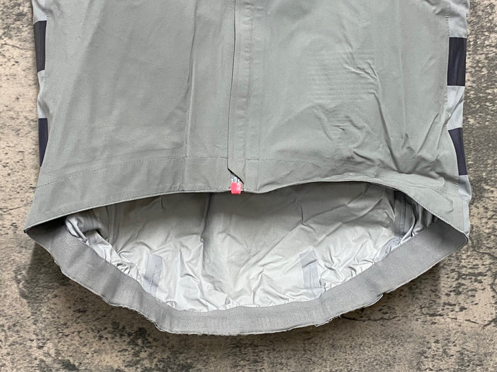 JW051 ラファ Rapha RCC PRO TEAM RAIN GILET サイクルベスト ジレ グレー M