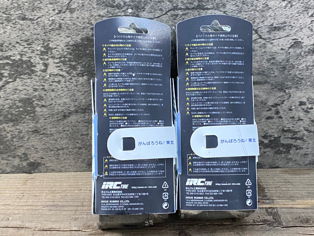 JY905 IRC ROAD LITE クリンチャー タイヤ 700×25C 2本セット