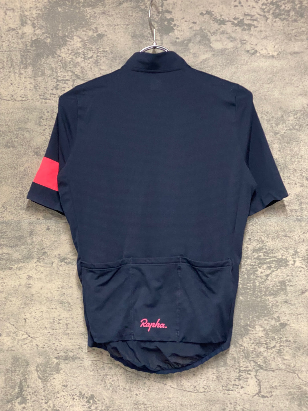 JV171 ラファ Rapha CLASSIC FLYWEIGHT JERSEY 半袖 サイクルジャージ 濃紺 XS