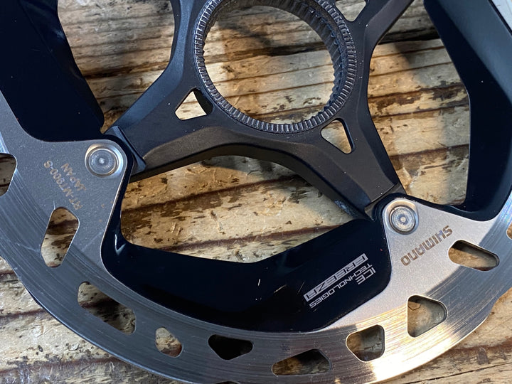 JV034 シマノ SHIMANO RT-MT900 ディスクブレーキローターセット Φ160/140 センターロック 1.7mm/1.7mm
