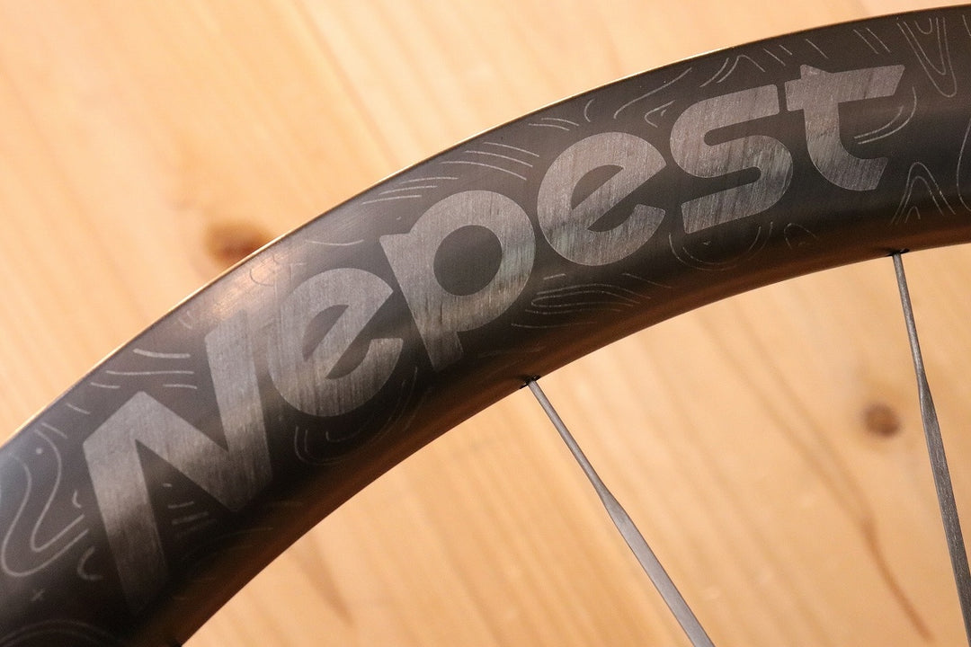 ネペスト NEPEST ノヴァ NOVA X 45/55 カーボン チューブレスレディ ホイールセット シマノ 11S/12S 【芦屋店】