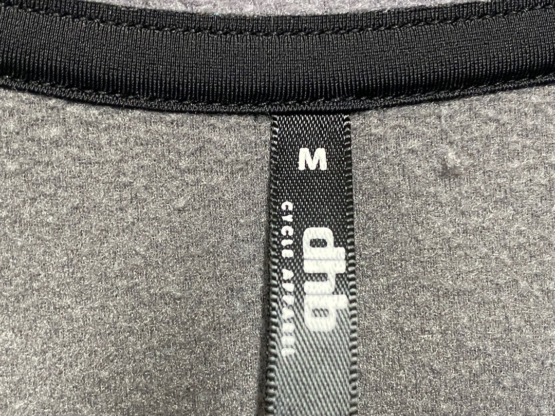 KJ958 dhb 裏起毛 長袖 サイクルジャージ グレー M