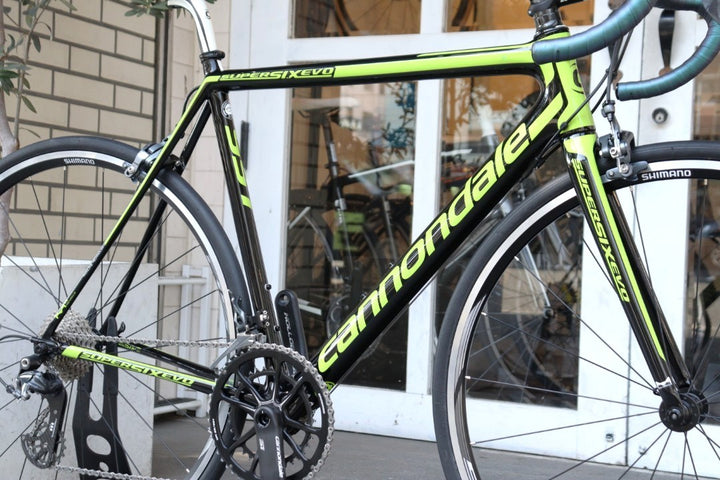 決算SALE キャノンデール Cannondale スーパーシックスエボ SUPERSIX EVO Hi-mod 2016 54サイズ シマノ アルテグラ 6800 11S カーボン ロードバイク 【横浜店】