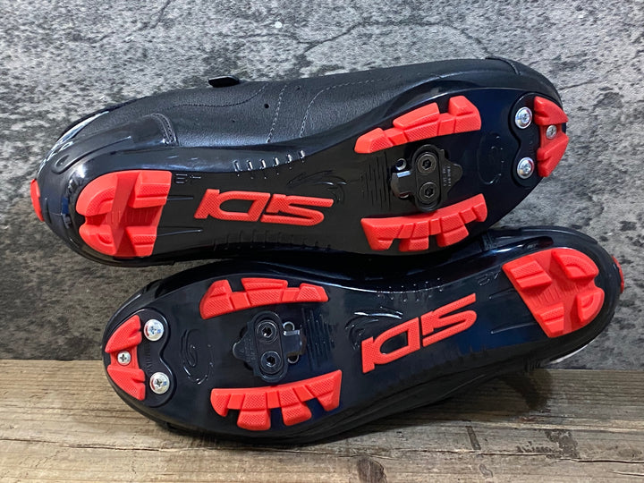 KG409 シディ SIDI TRACE MTB ビンディングシューズ 2穴 ブラック EU42 ※ペン字あり
