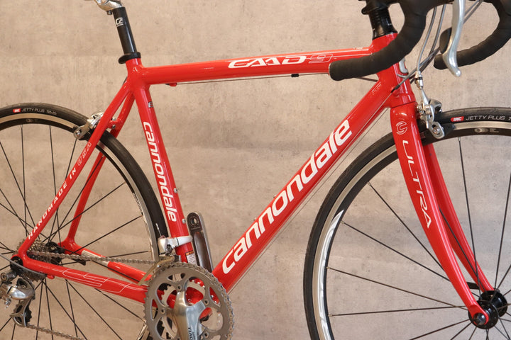 キャノンデール CANNONDALE キャド CAAD9-6 2009モデル 52サイズ シマノ ティアグラ 4500 9S アルミ ロードバイク 【さいたま浦和店】