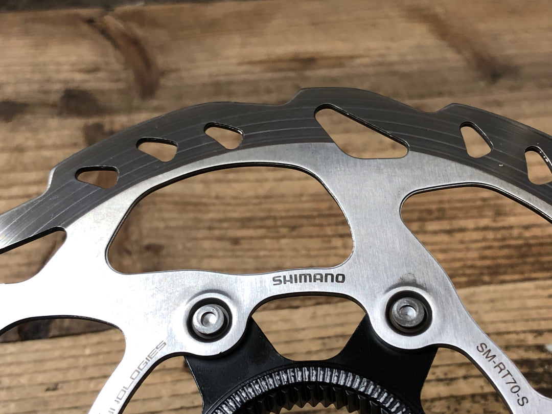 JR099 シマノ SHIMANO SM-RT70-S ディスクブレーキ ローター Φ160 2枚セット 1.7mm/1.71mm
