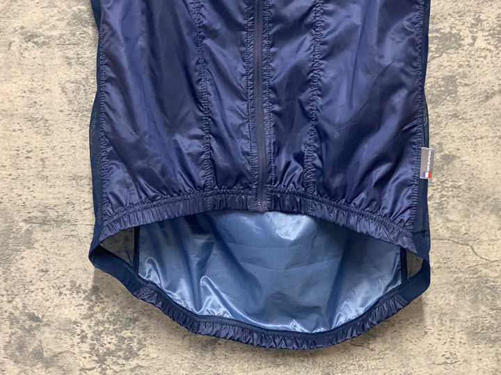 KS240 カフェドシクリステ cafe du cycliste Petra Gilet サイクルベスト ジレ 紺 S