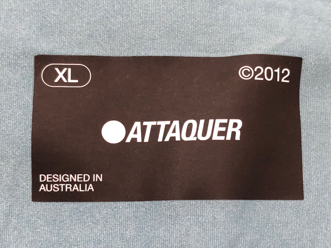 JV763 アタッカー ATTAQUER INTRA JERSEY 半袖 サイクルジャージ 水色 XL