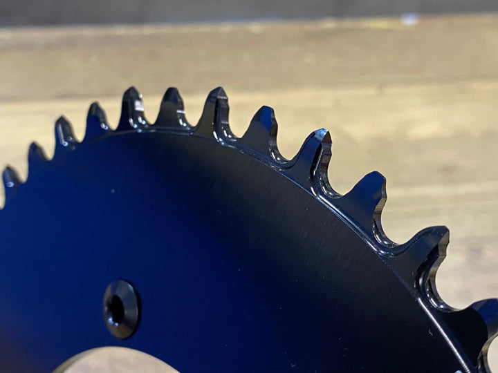 JU738 ストーン STONE ラウンドシングルチェーンリング 48T BCD110 ナローワイド