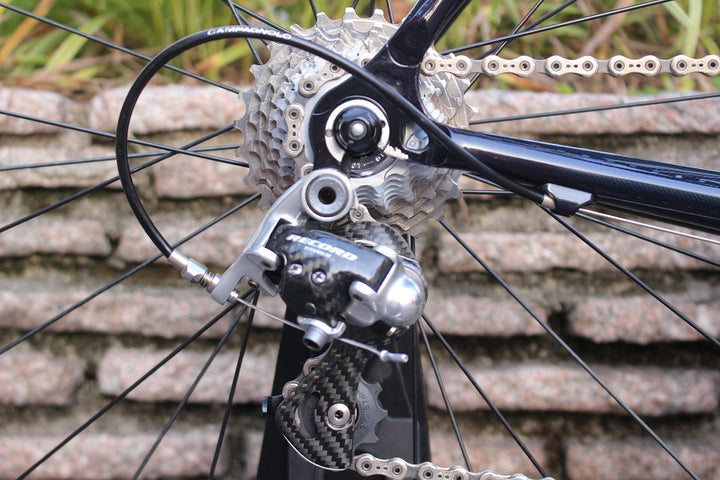 50周年モデル デローザ DE ROSA チンクワンタ CINQUANTA 2004 カンパニョーロ レコード 10S カーボン ロードバイク 【名古屋店】