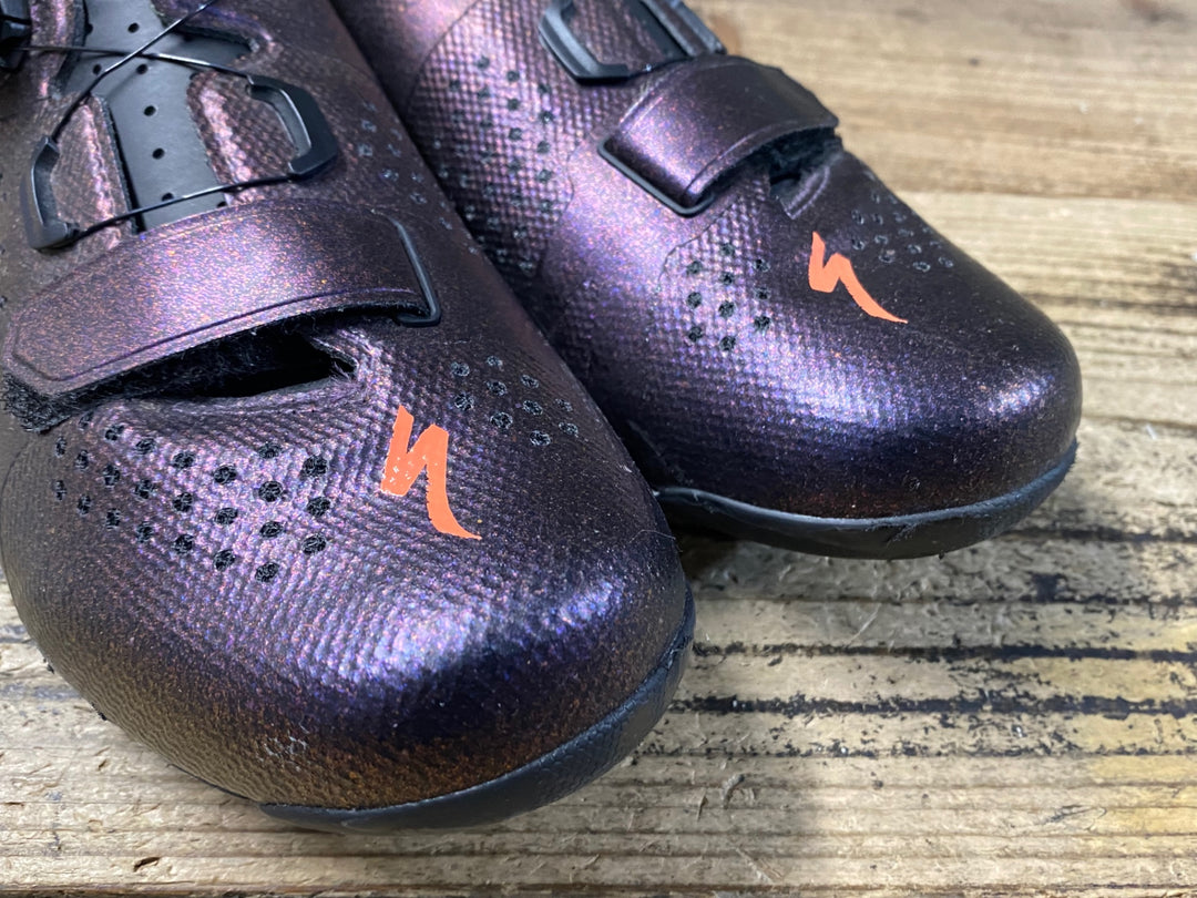 KB055 スペシャライズド SPECIALIZED Torch 2.0 ビンディングシューズ パープル BOA 3穴 EU39