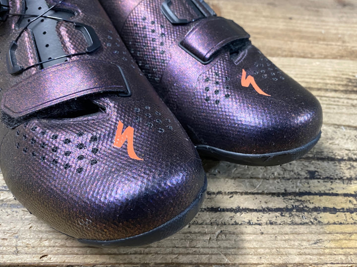 KB055 スペシャライズド SPECIALIZED Torch 2.0 ビンディングシューズ パープル BOA 3穴 EU39