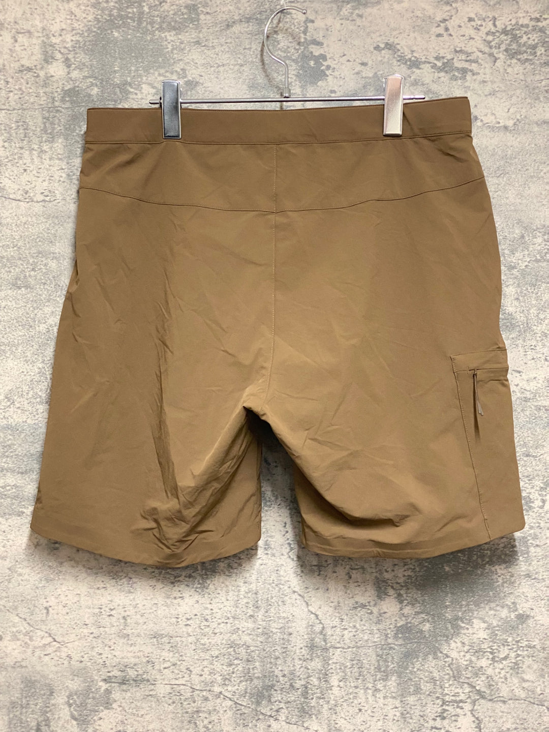 KQ976 パスノーマルスタジオ PAS NORMAL STUDIOS サイクルパンツ 茶 M 膝丈