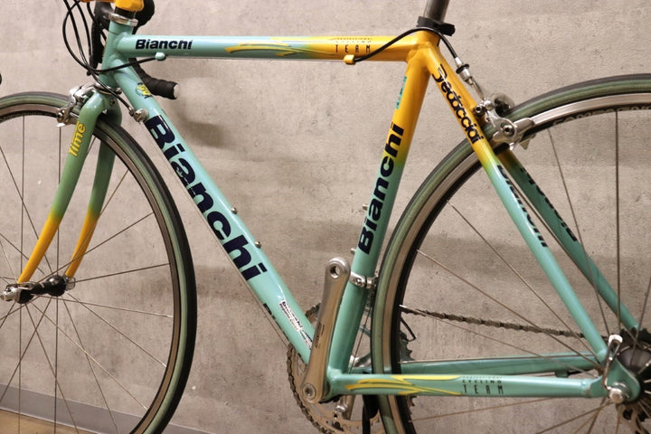 ビアンキ Bianchi メガプロ MEGA PRO XL 85ème TOUR DE FRANCE Limited Edition 1999 53サイズ カンパニョーロ レコード 10S アルミ ロードバイク 【さいたま浦和店】