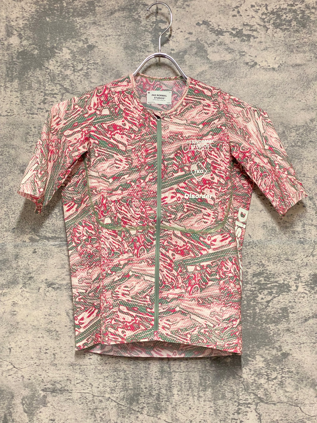 KJ304 パスノーマルスタジオ PAS NORMAL STUDIOS Women's T.K.O. Mechanism Pro Jersey 半袖 サイクルジャージ ピンクカモ M