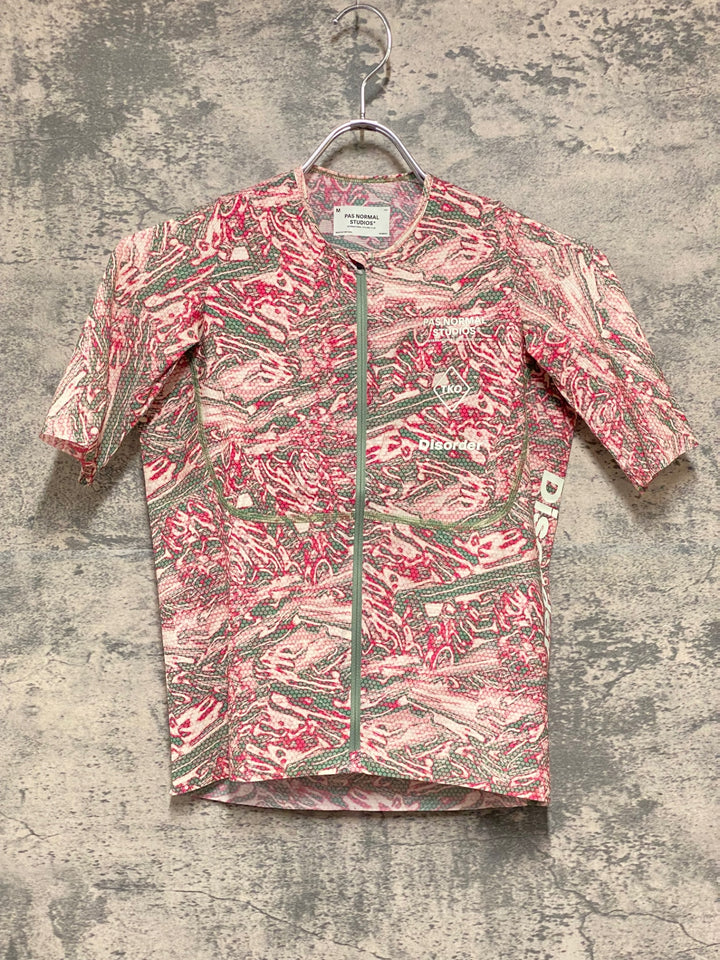 KJ304 パスノーマルスタジオ PAS NORMAL STUDIOS Women's T.K.O. Mechanism Pro Jersey 半袖 サイクルジャージ ピンクカモ M