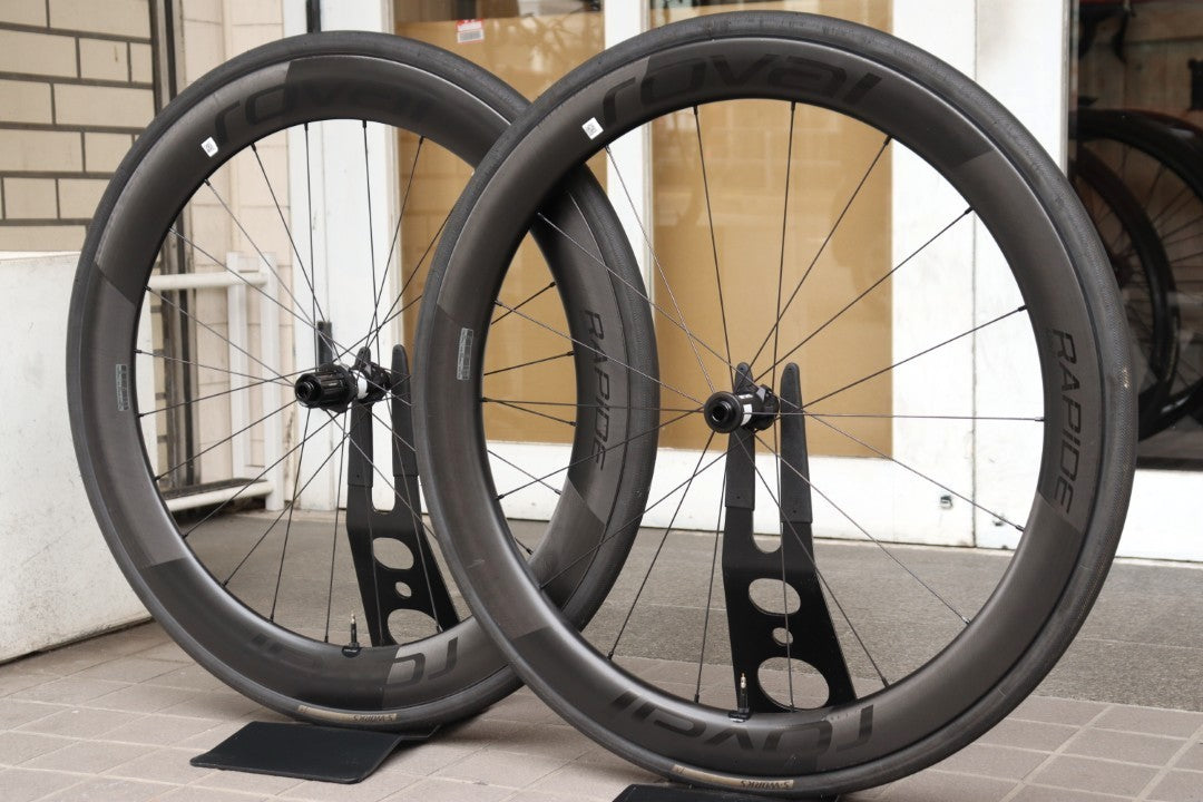 ロヴァール ROVAL ラピーデ RAPIDE CL2 カーボン チューブレスレディ ホイールセット シマノ11S/12S ワイドリム 21C 【横浜店】