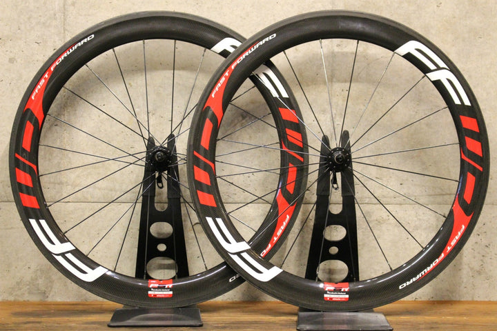 ファストフォワード FFWD F6R カーボン チューブラー ホイールセット シマノ10S 【福岡店】