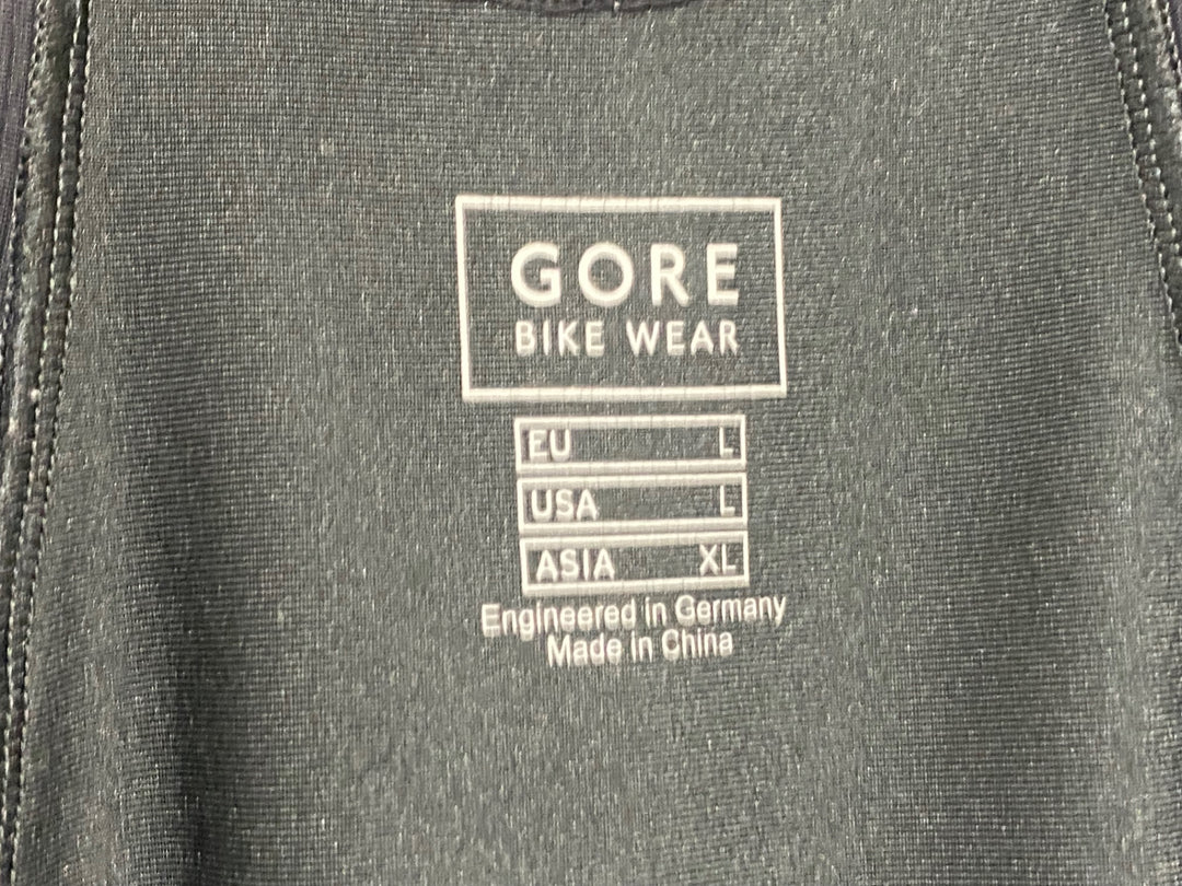 JV267 ゴア GORE BIKE WEAR ビブタイツ 黒 XL 裏起毛