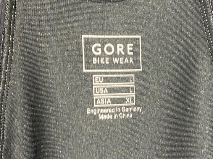 JV267 ゴア GORE BIKE WEAR ビブタイツ 黒 XL 裏起毛