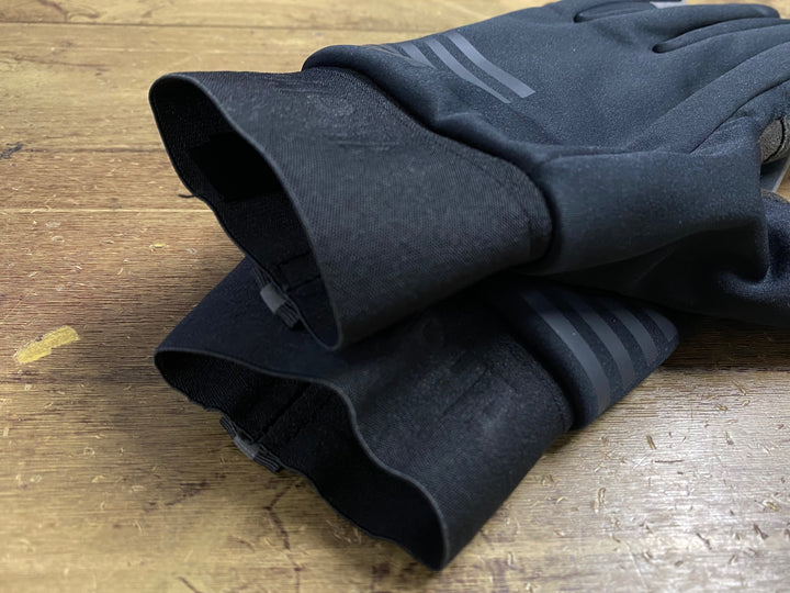 KB335 ラファ Rapha PRO TEAM WINTER GLOVES 長指 グローブ 黒 S 裏起毛
