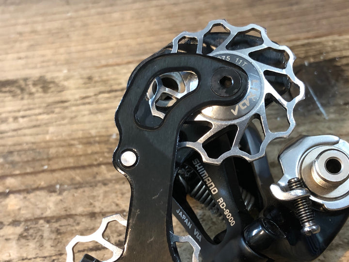 JV823 シマノ SHIMANO デュラエース DURA-ACE RD-9000 リアディレイラー ※社外プーリー