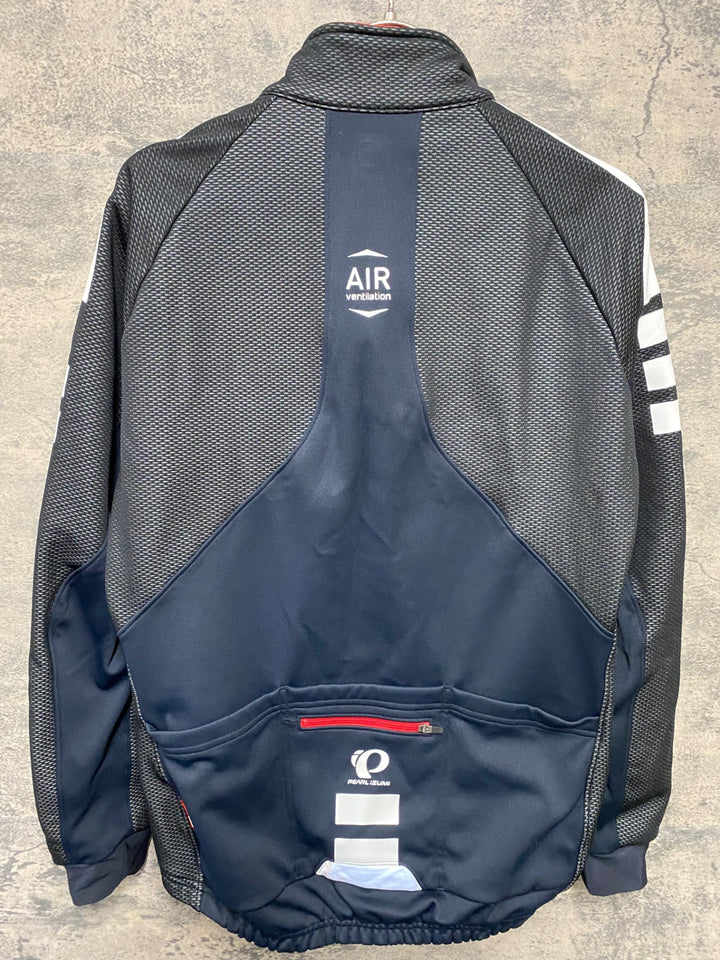 KC565 パールイズミ PEARL iZUMi 長袖 サイクルジャケット 黒 M 裏起毛 WINDBREAK