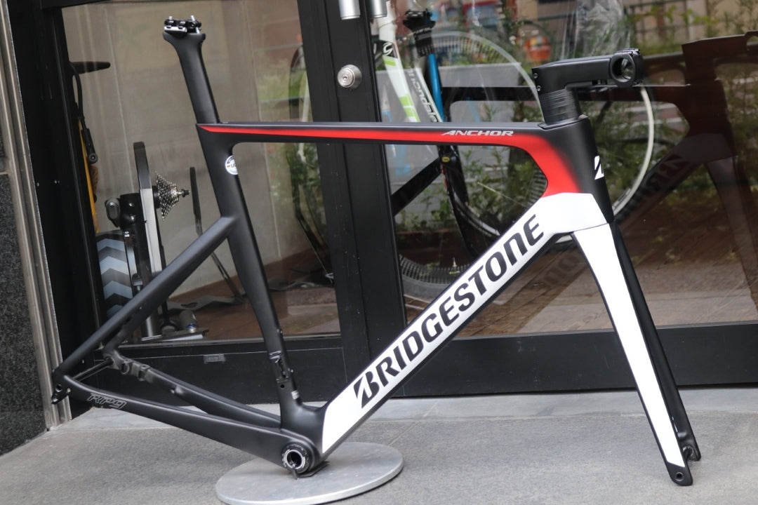 ブリヂストンアンカー BRIDGESTONE ANCHOR RP9 レーシングカラー 530サイズ カーボン ロードバイク ディスクブレーキ フレームセット 【東京南麻布店】