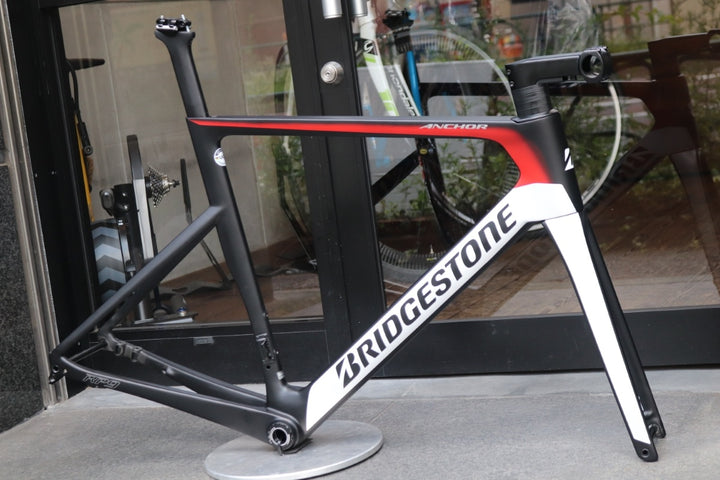 ブリヂストンアンカー BRIDGESTONE ANCHOR RP9 レーシングカラー 530サイズ カーボン ロードバイク ディスクブレーキ フレームセット 【東京南麻布店】