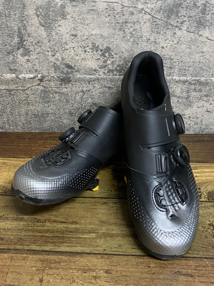 JN806 シマノ SHIMANO RC7 SHRC702M ビンディングシューズ  黒 EU42.5 3穴