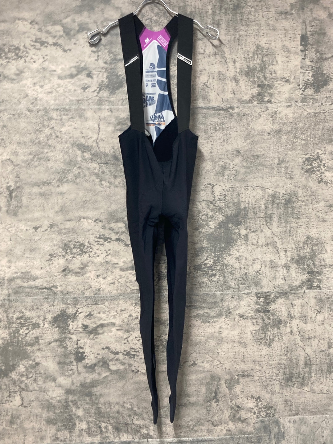 JW328 アソス assos ビブタイツ 裏起毛 3/4 黒 M