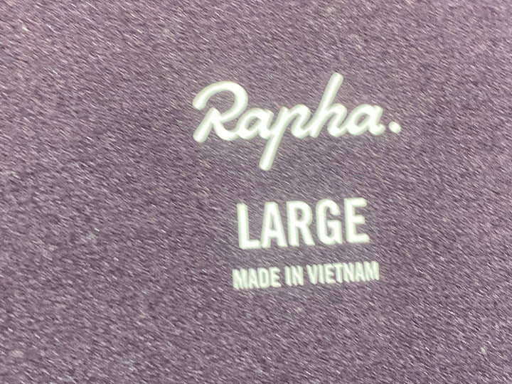 KQ645 ラファ Rapha WOMEN'S CORE LONG SLEEVE JERSEY 長袖 サイクルジャージ 紫 L レディース