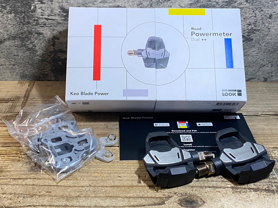 KE647 ルック LOOK Keo Blade Power Dual 16 パワーメーター ビンディングペダル ステンレス